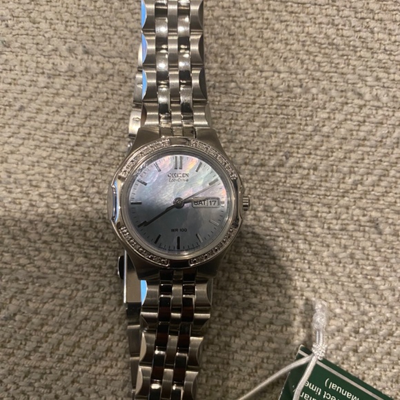 Citizen Eco Drive Watch with Diamonds NWT